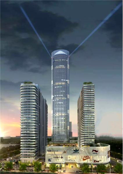 沿街建筑外立面铝单板装修“大变身”,城市颜值再提升!